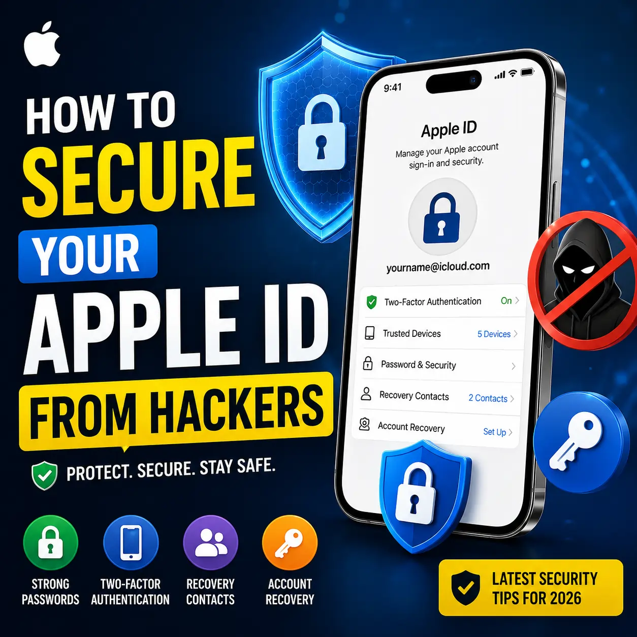 How to Secure Your Apple ID From Hackers in 2026